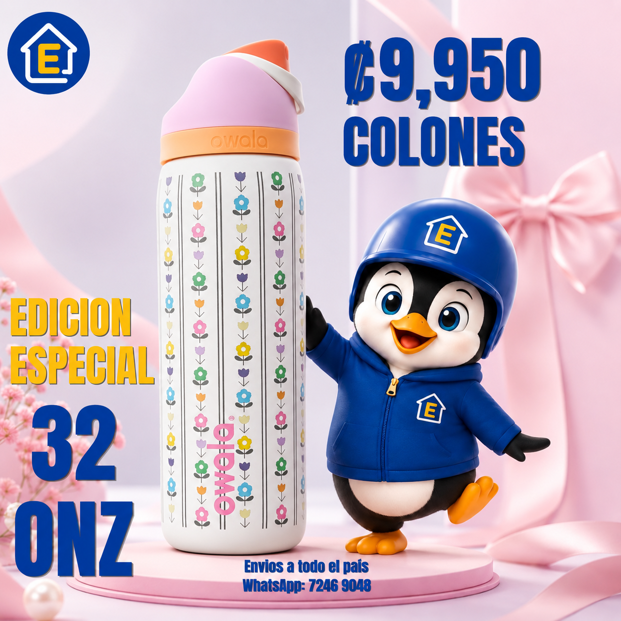 Botella Owala Edición Especial 32oz