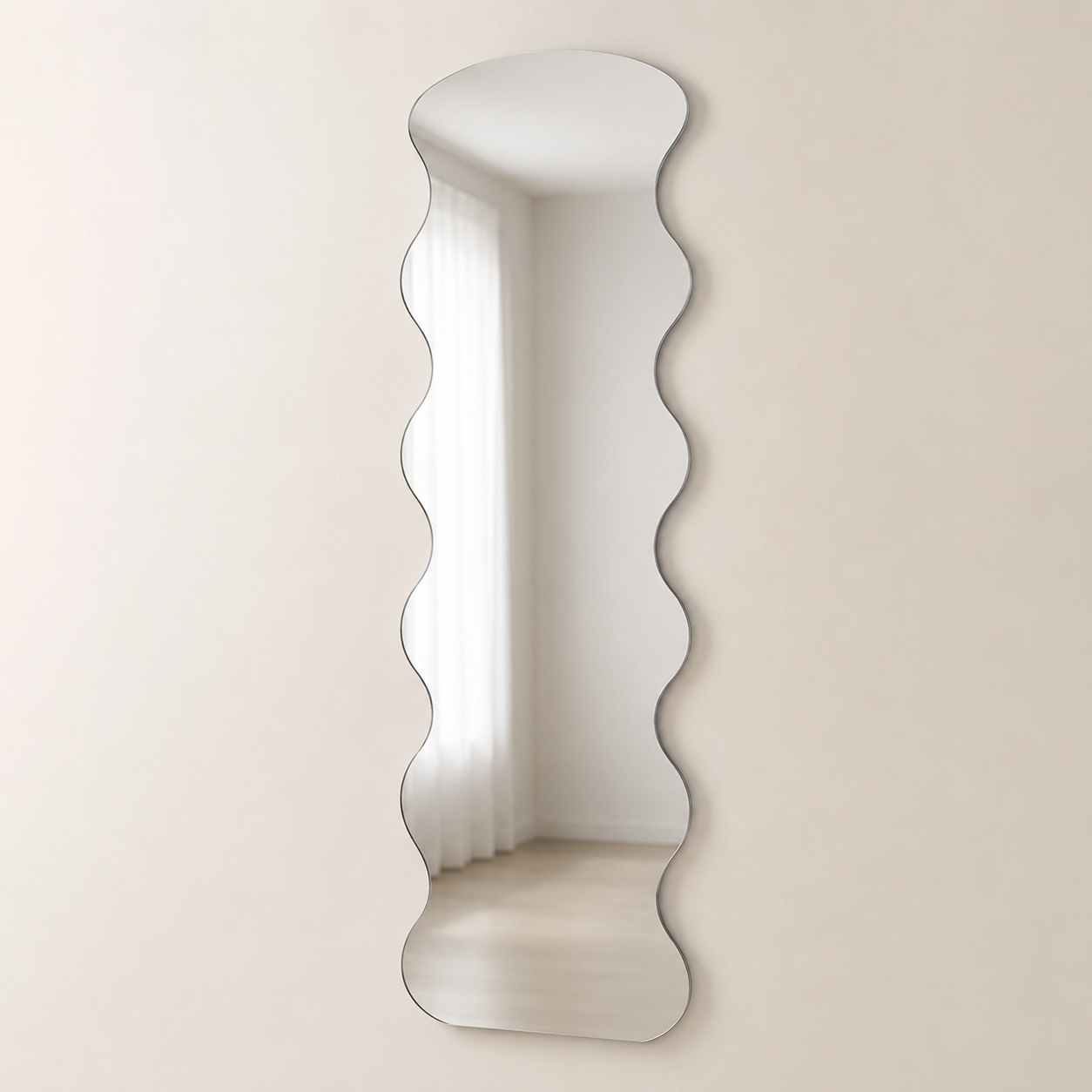 Espejo Decorativo Ondulado 120x40cm