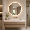 Espejo Redondo con Luz LED 80cm