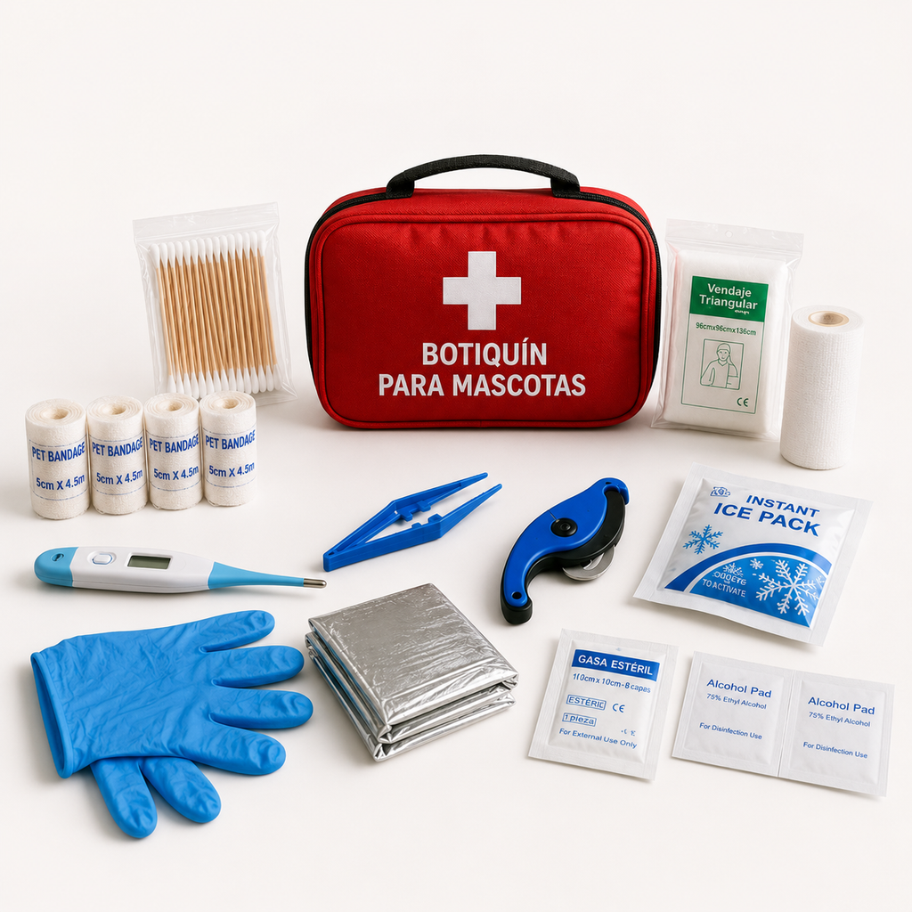 Kit de Primeros Auxilios para Mascotas