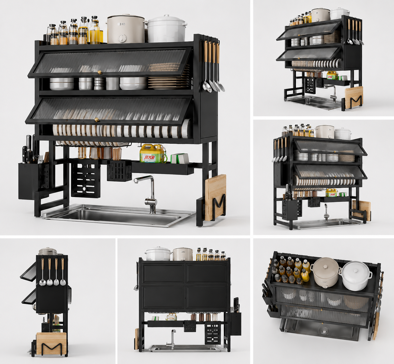 Organizador de Cocina Sobre Fregadero