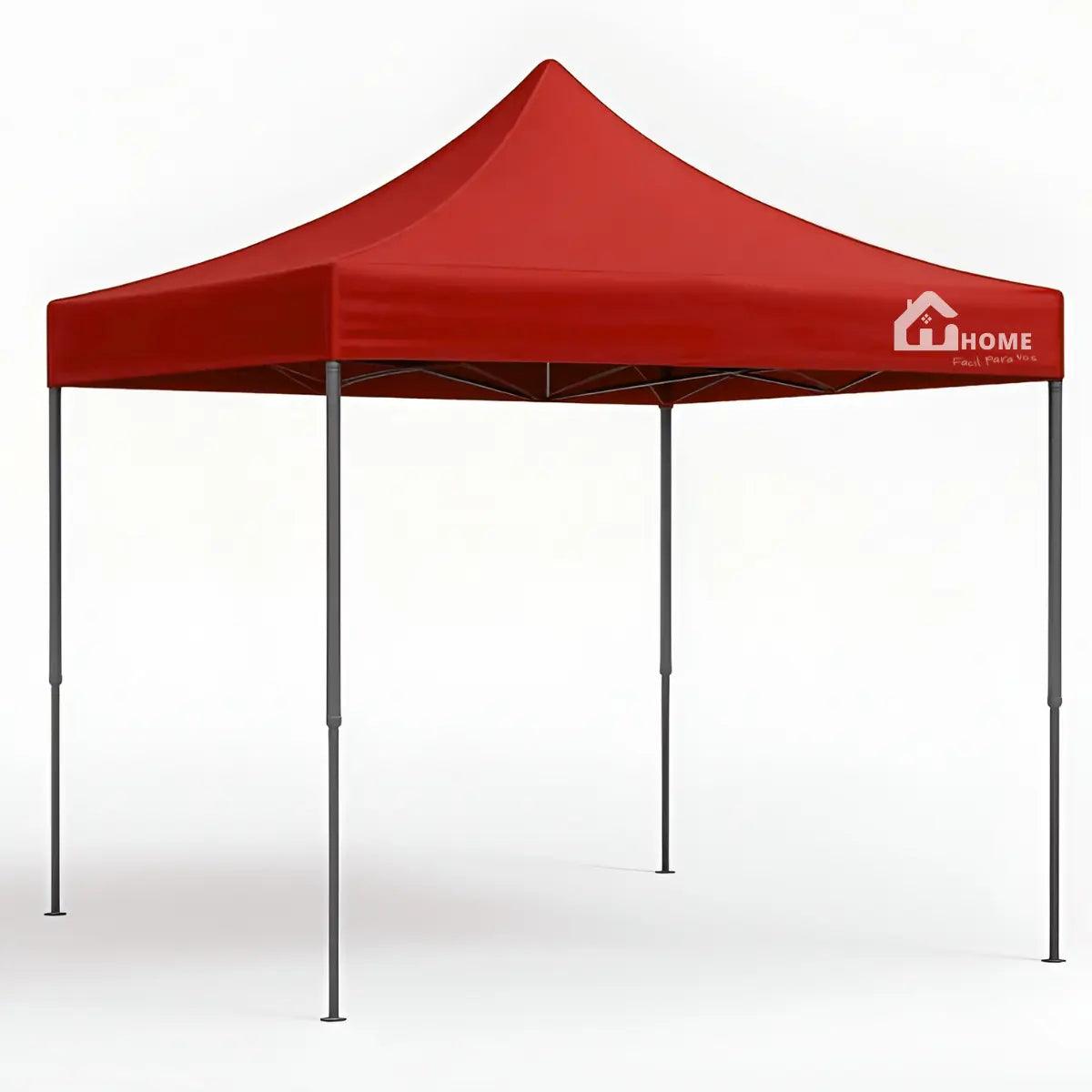 Toldo Plegable EFHOME 3x3m Rojo - vista 2