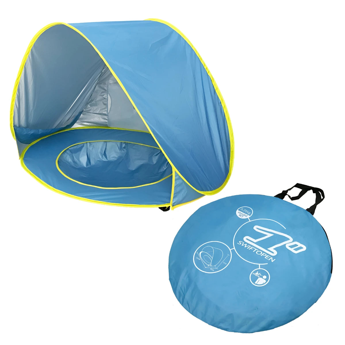 Carpa PlayaBaby Sunshade Celeste - vista 2
