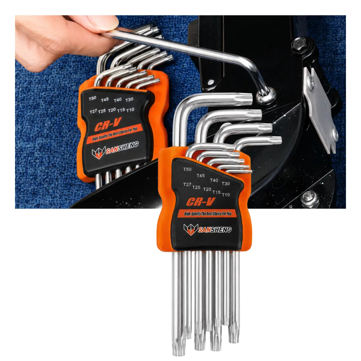 Set LlaveMax Torx 9 Piezas