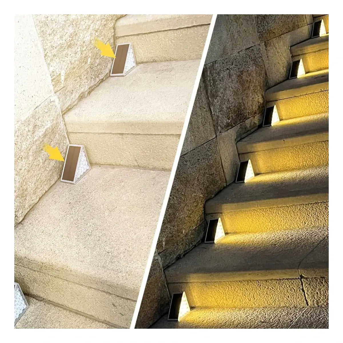 Lámpara Solar StepGlow (Par)