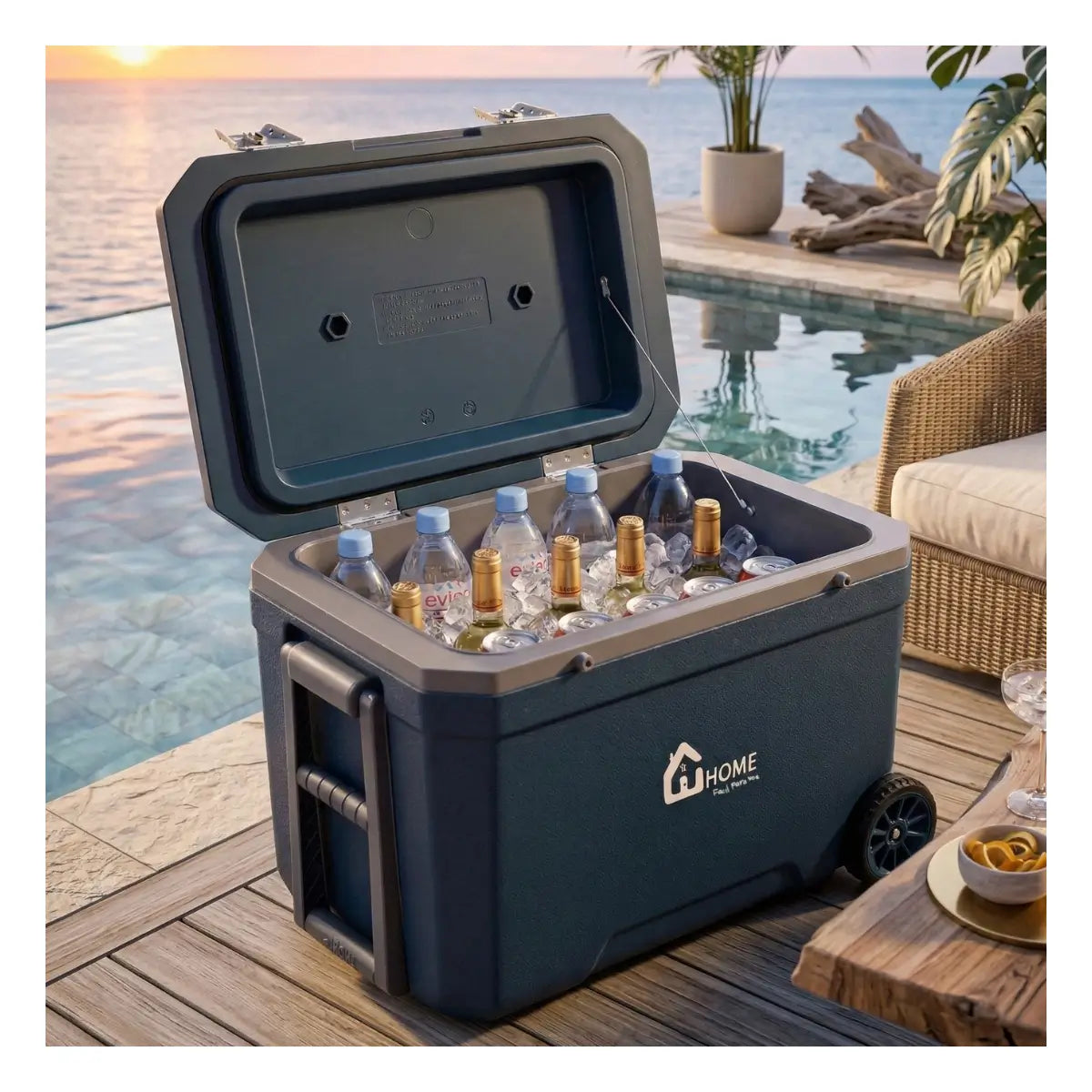 Hielera EFHOME 70L con Ruedas - vista 1