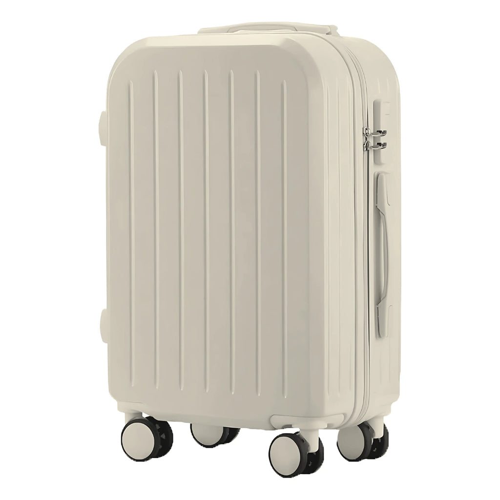 Maleta Fashion PVC EFHOME 28 Blanca - vista 2