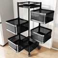Organizador Giratorio de Cocina con Ruedas