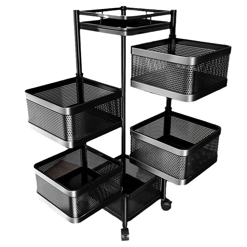 Organizador Giratorio de Cocina con Ruedas