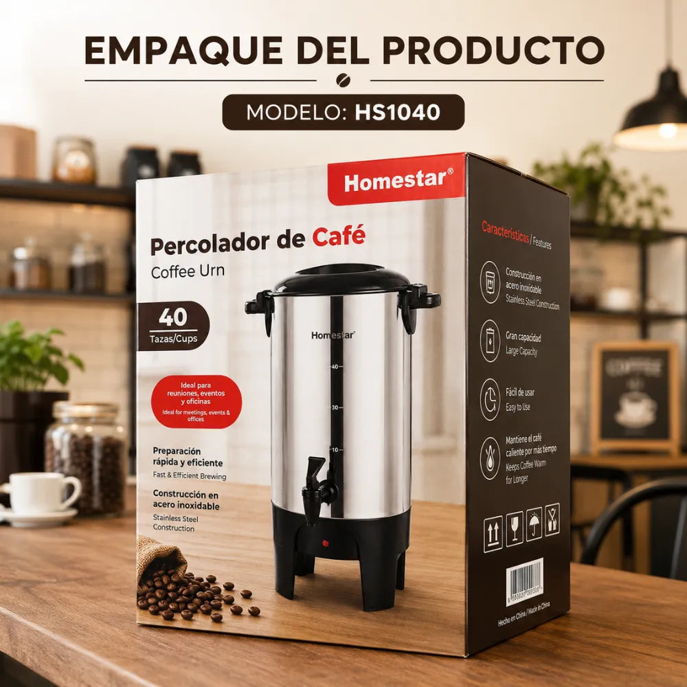 Cafetera GranFiesta 40 Tazas