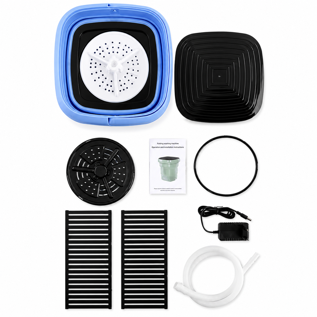 Mini Lavadora Portátil Plegable