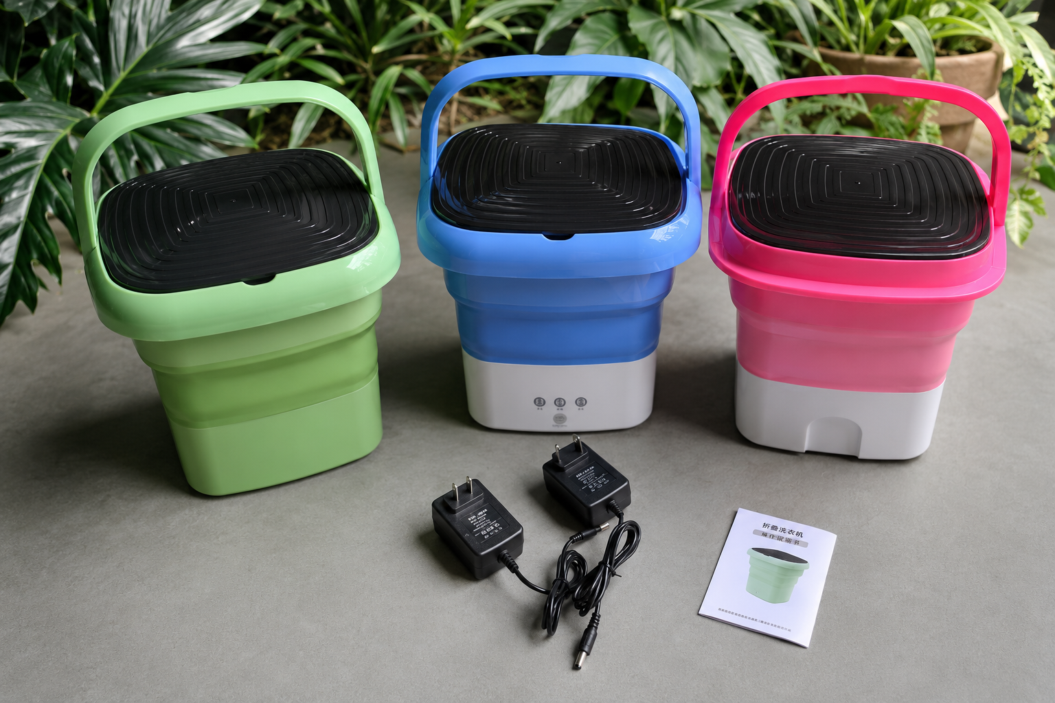 Mini Lavadora Portátil Plegable
