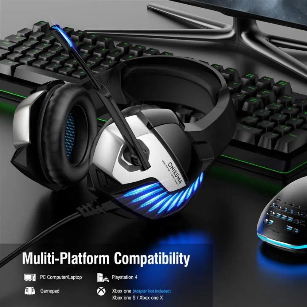 Audífono Diadema Gamer Onikumas K5 PRO PS4/Xbox One