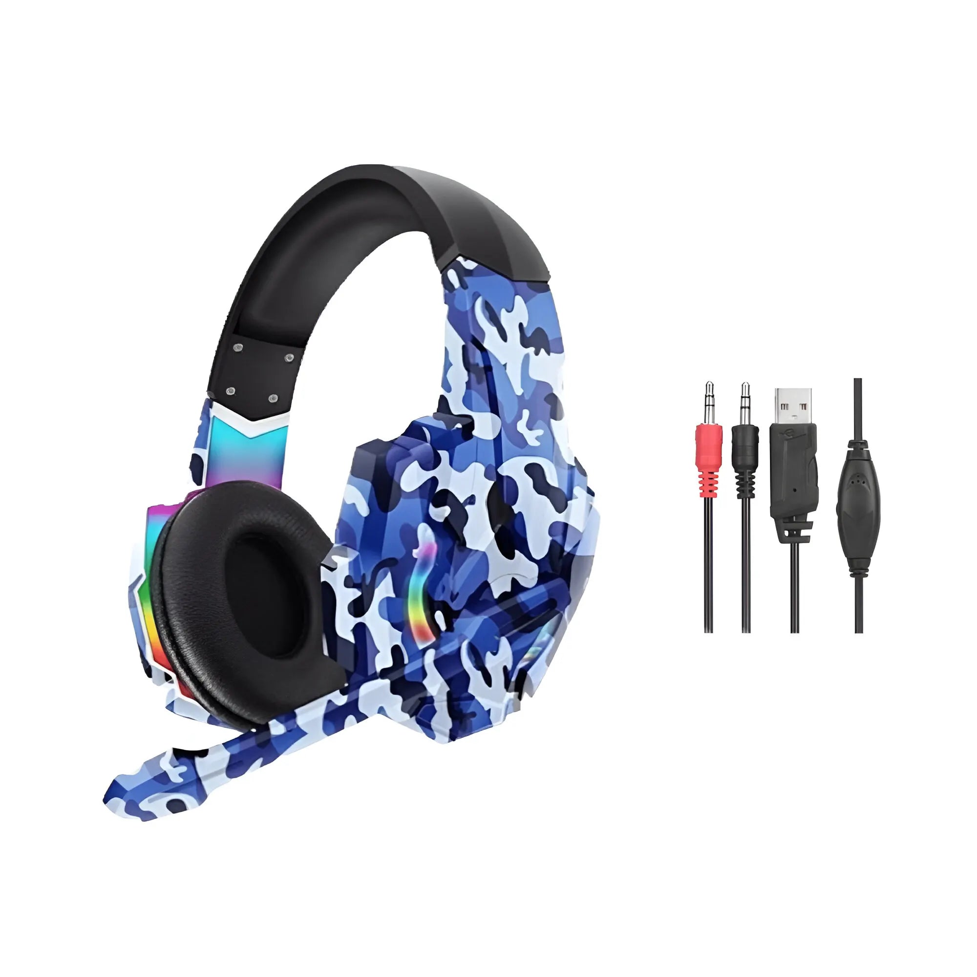 Diadema CamoWave Gamer RGB